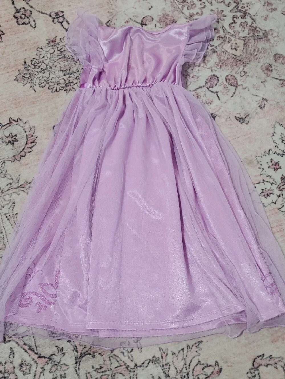 Disney Tangled Lavender Purple Princess Nightgown - Picture 3 of 3